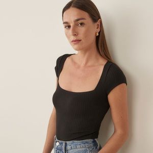 Reformation Bardot Top